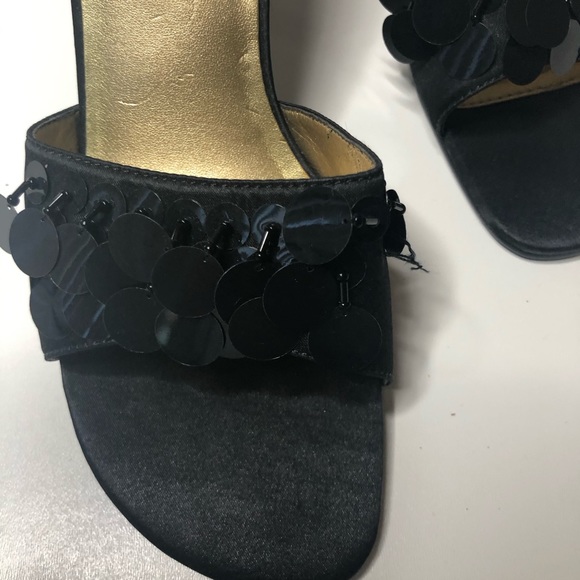 Chinese Laundry Black Embellished Mule - Picture 6 of 6